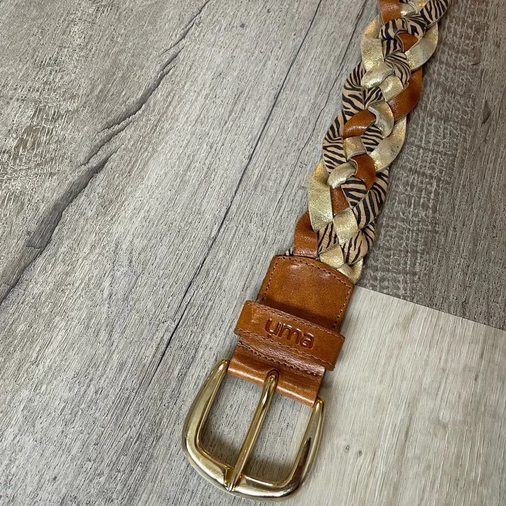 Italian leather belt - 100 % genuine - Picture 3 of 5